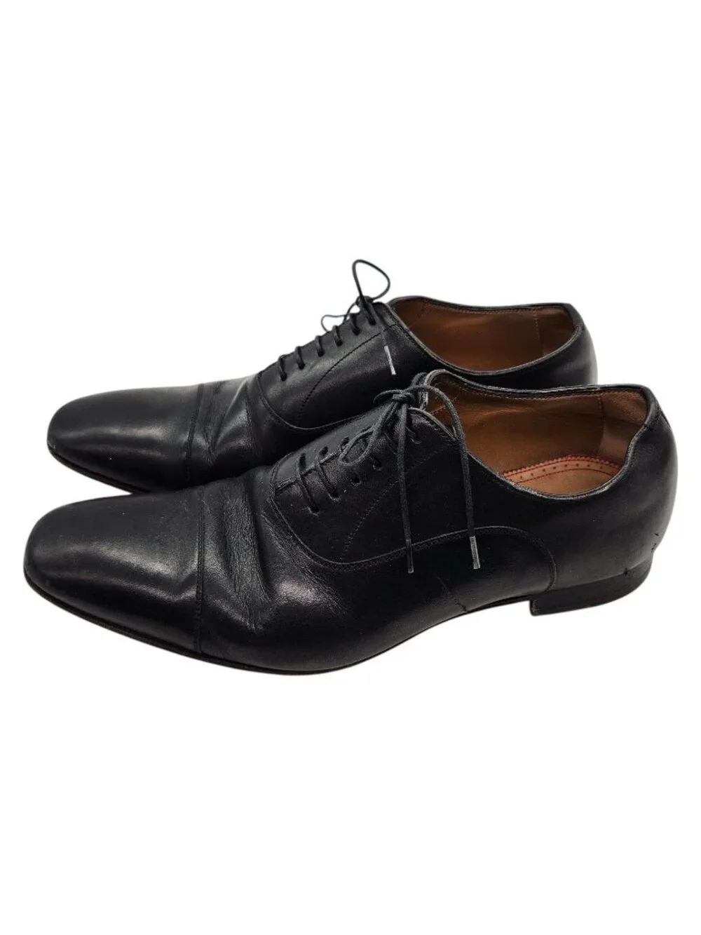 Christian Louboutin Greggo Oxford Lace Up Dress Shoes 40.5 7.5 Flat Calf Leather